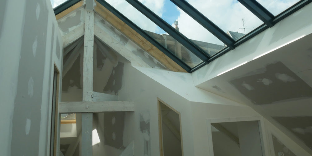 Chantier : verrière