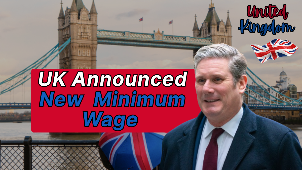 New UK Minimum Wage Announced for September 2025