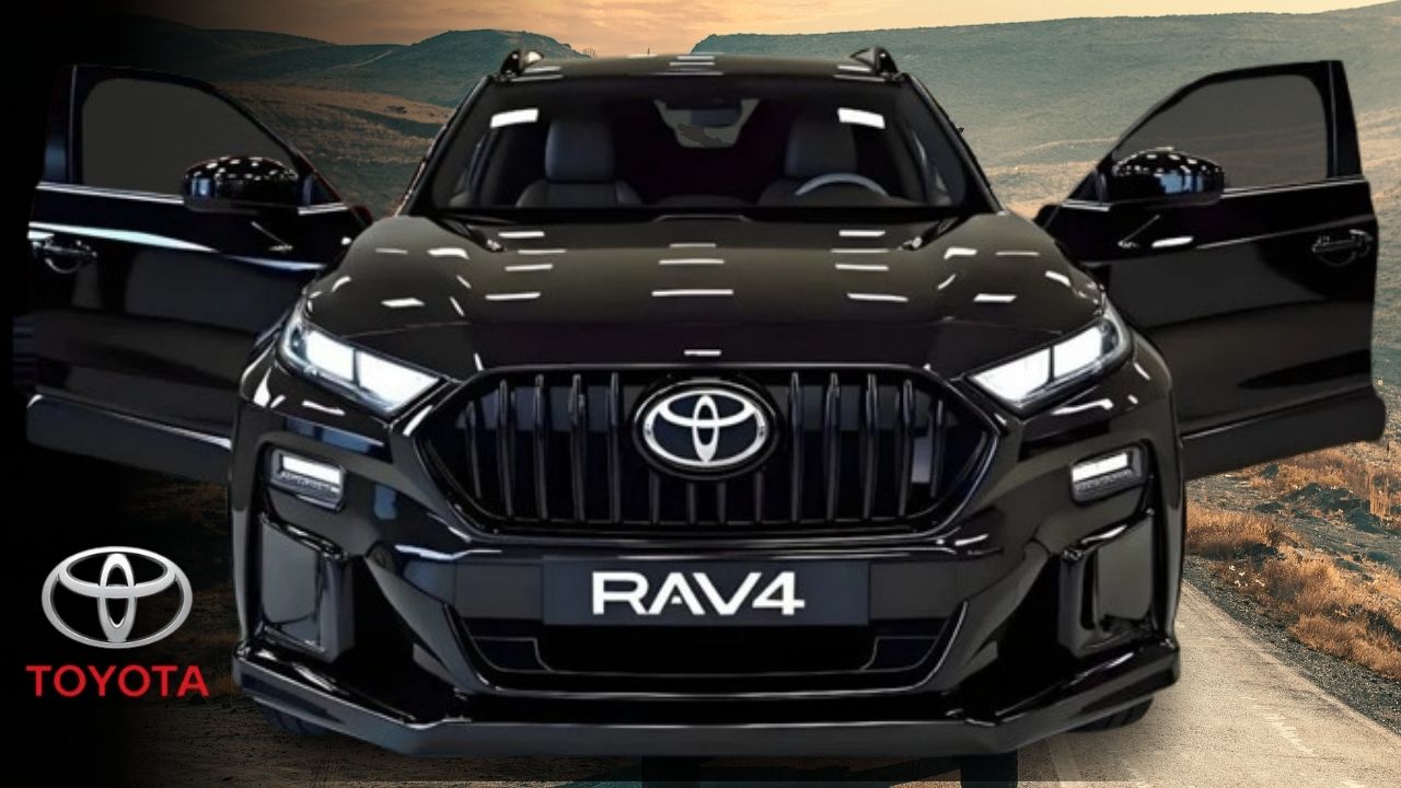 Toyota RAV4 2025 – A Futuristic Urban SUV with Reliability, Comfort, and Hybrid Efficiency